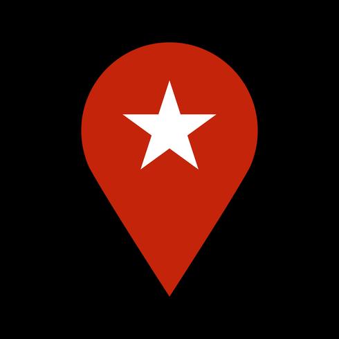 Geo Location Pin vector icon