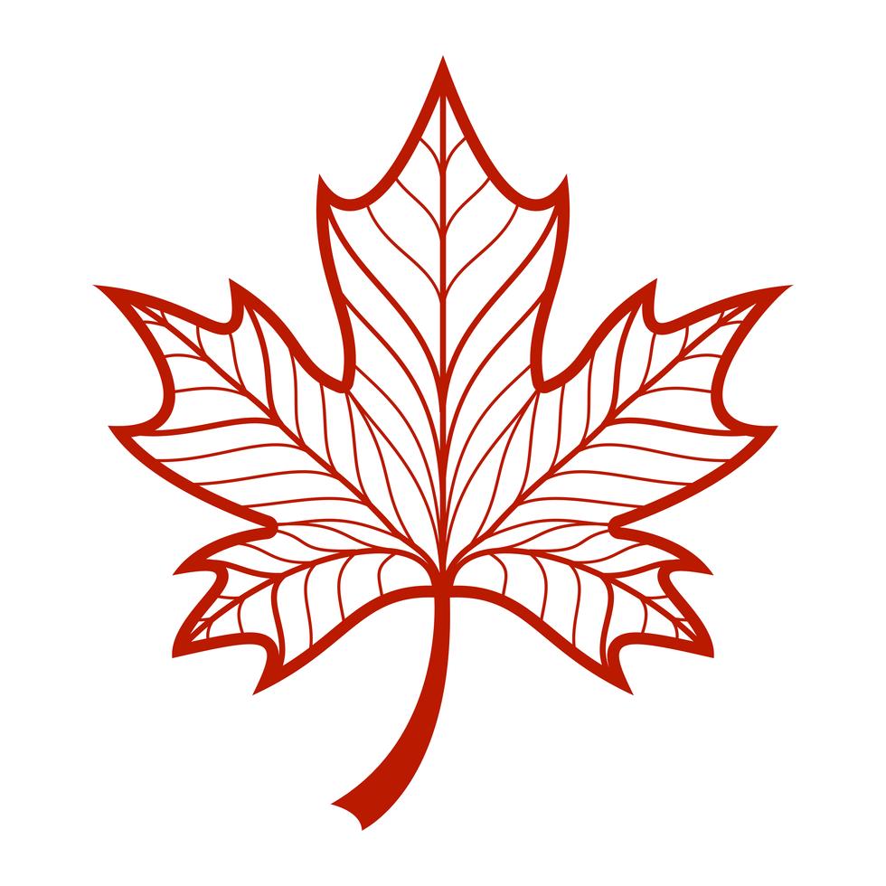 Logo vectoriel automne feuille d'érable - Telecharger Vectoriel Gratuit