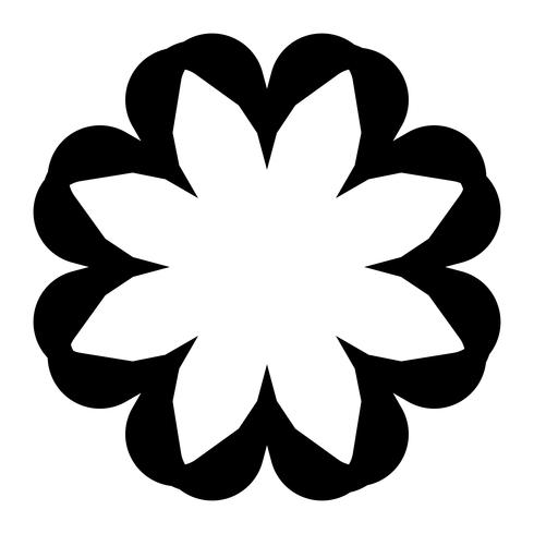 Cartoon Flower vector
