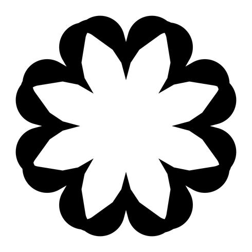 Cartoon Flower vector