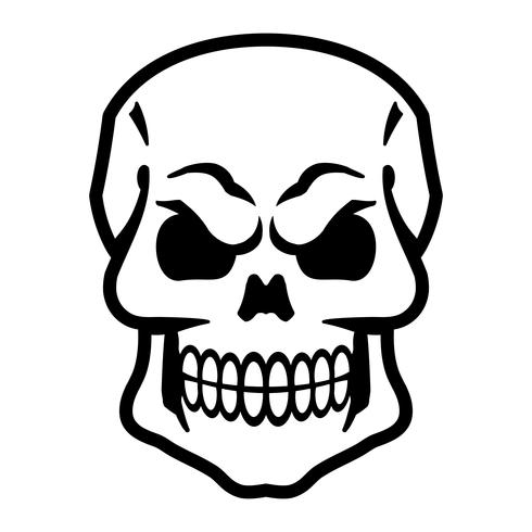 Skull graphic vector