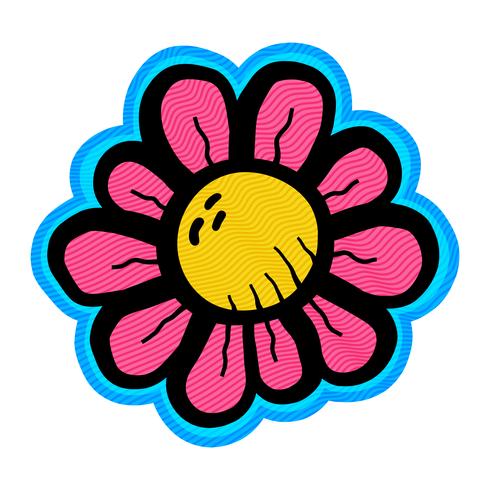 Cartoon Flower vector