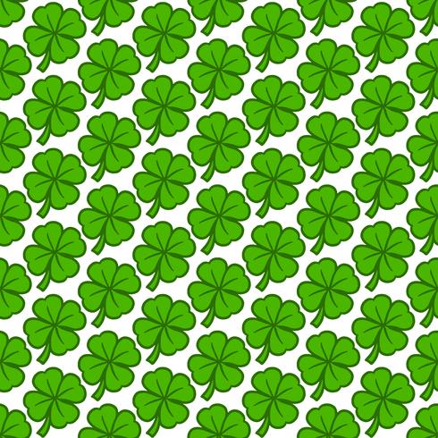 Lucky Irish Clover for St. Patrick's Day vector