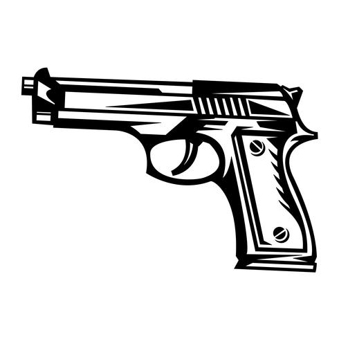 Gun vector icon