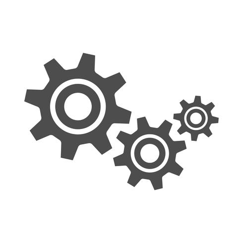 Gears Vector Icon