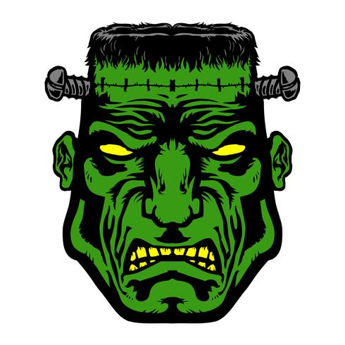 Frankenstein monster vector