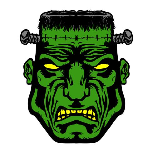 Frankenstein monster vector