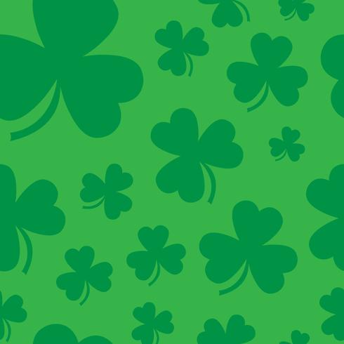 Lucky Irish Clover para el día de San Patricio vector