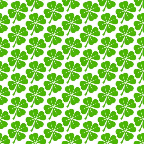 Lucky Irish Clover for St. Patrick's Day vector