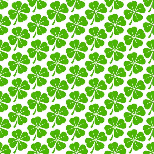 Lucky Irish Clover para el día de San Patricio vector