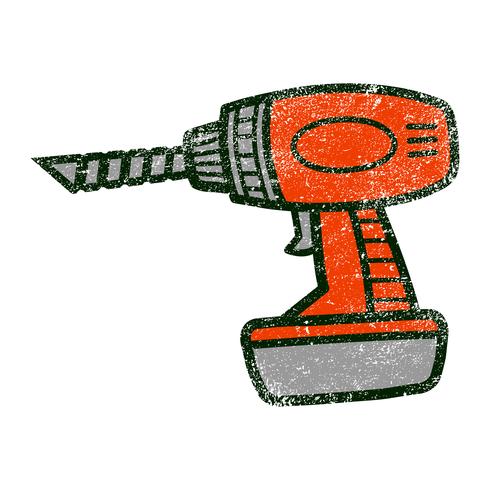 Power Drill vector
