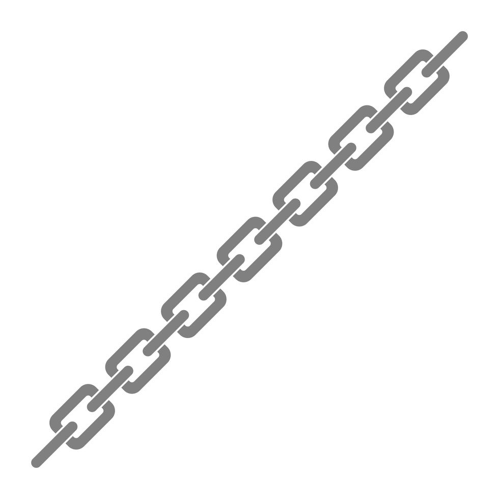 Chain vector icon 552417 Vector Art at Vecteezy