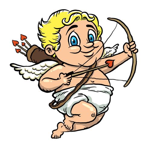 Ilustración de vector de Cupido