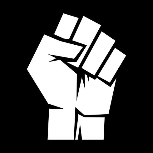 Raised Fist vector icon