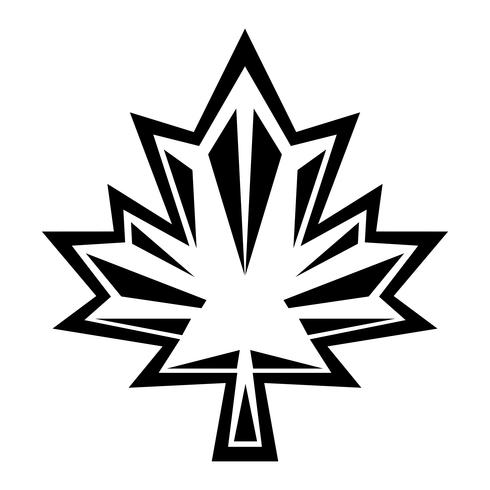 Autumn Maple Leaf vector logo