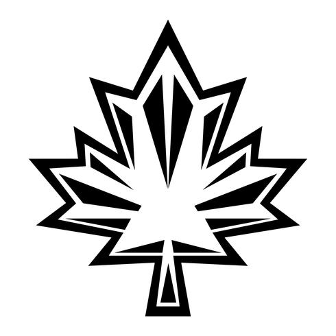 Autumn Maple Leaf vector logo