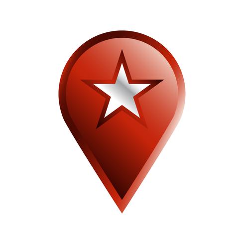 Geo Location Pin vector icon