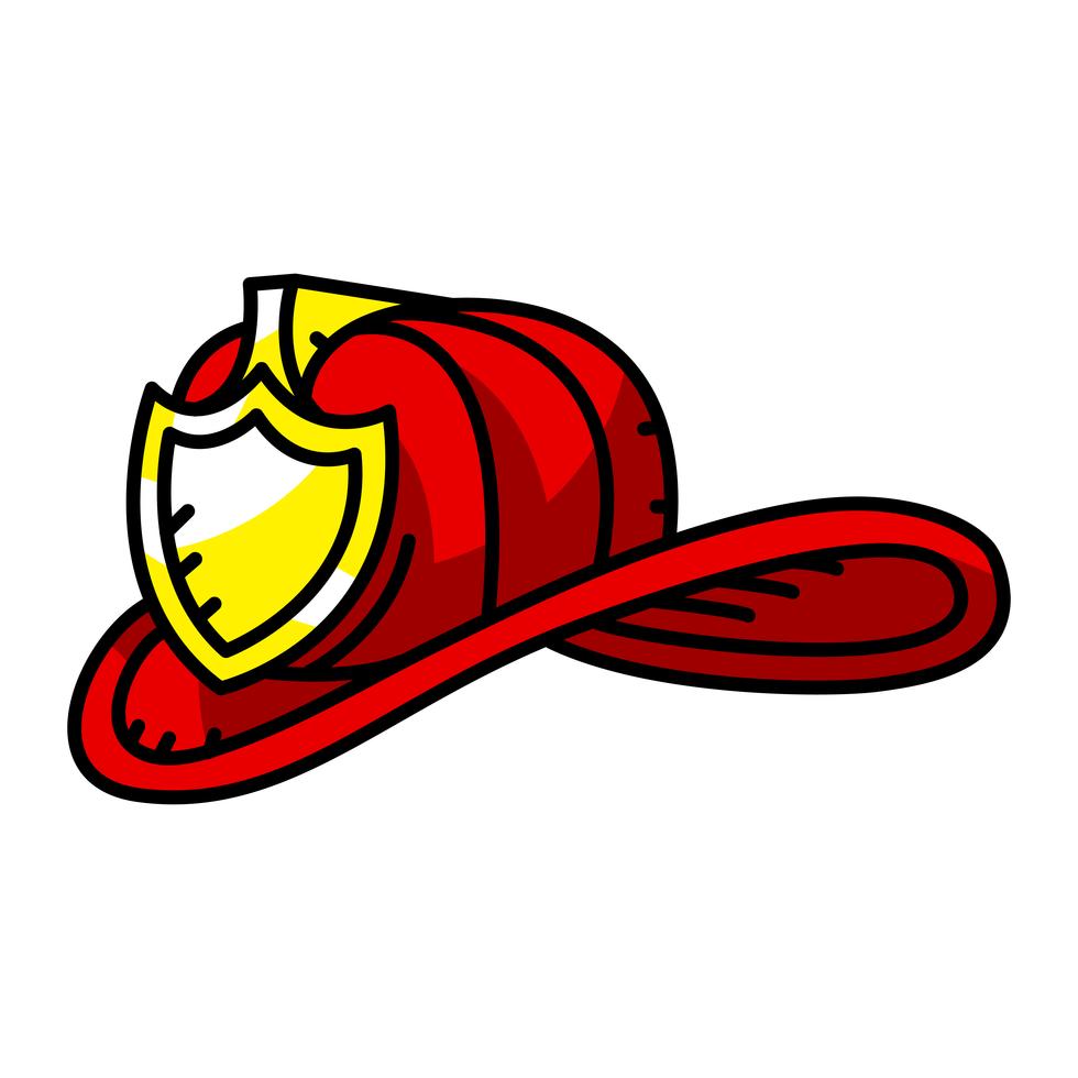 Firefighter Helmet 552473 Vector Art at Vecteezy