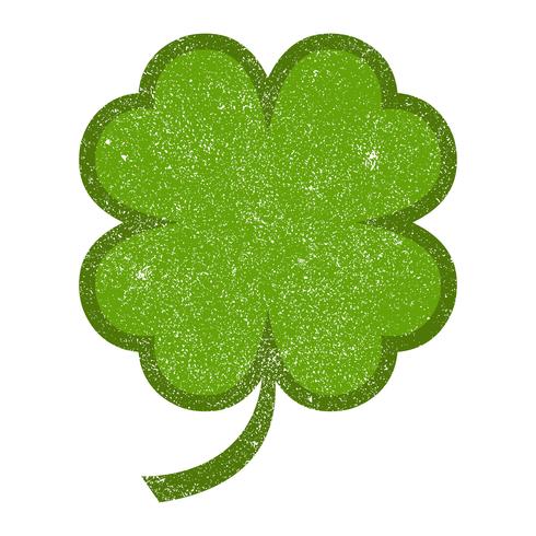 Lucky Irish Clover para el día de San Patricio vector