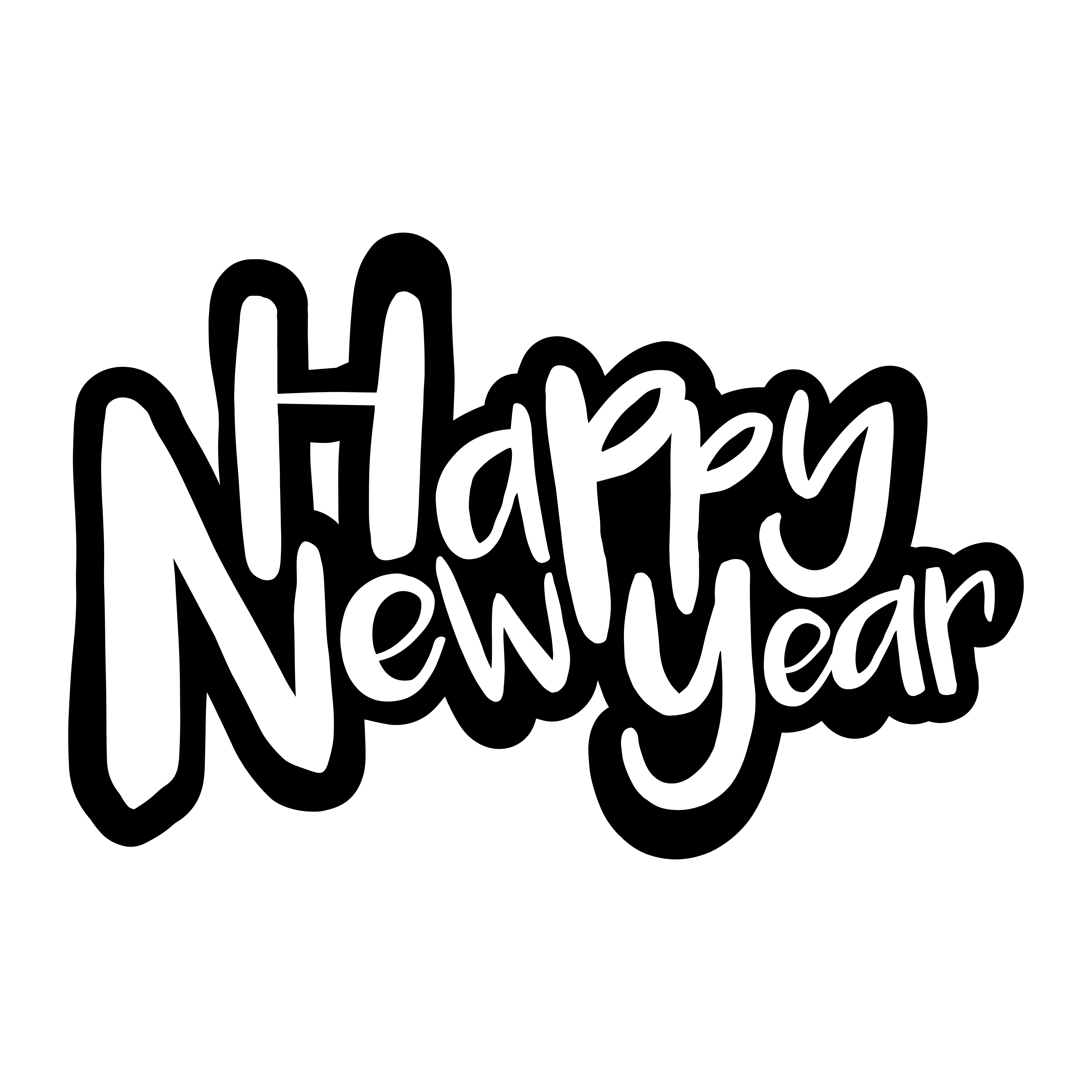 Happy New Year 552484 Vector Art at Vecteezy
