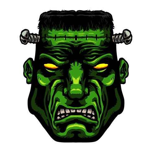 Frankenstein monster vector