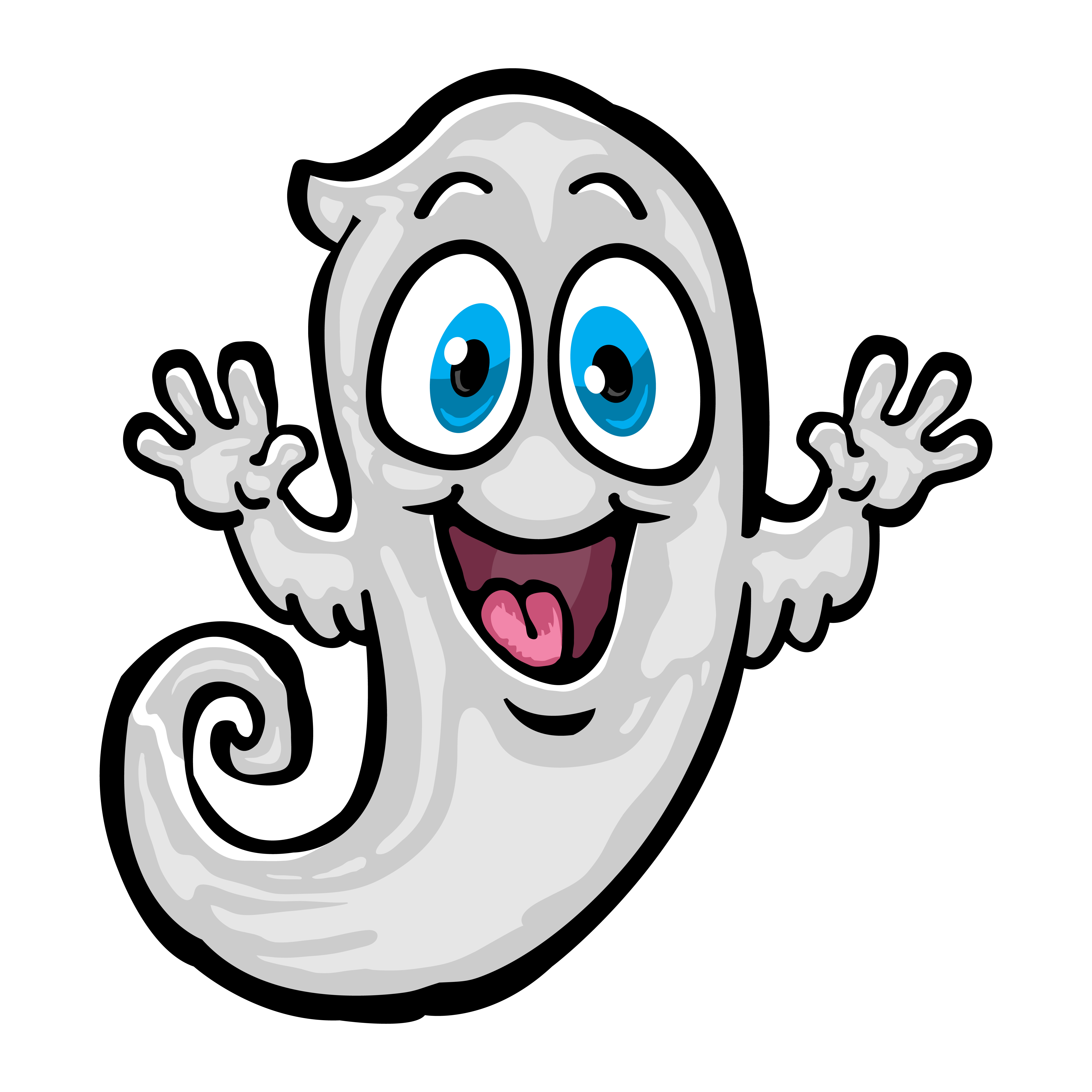 Cartoon Ghost - Download Free Vectors, Clipart Graphics ...