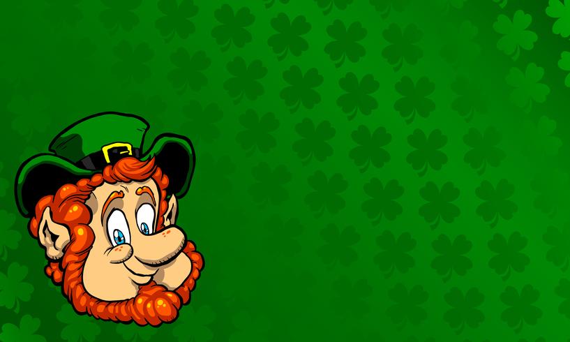 Leprechaun cartoon vector illustration