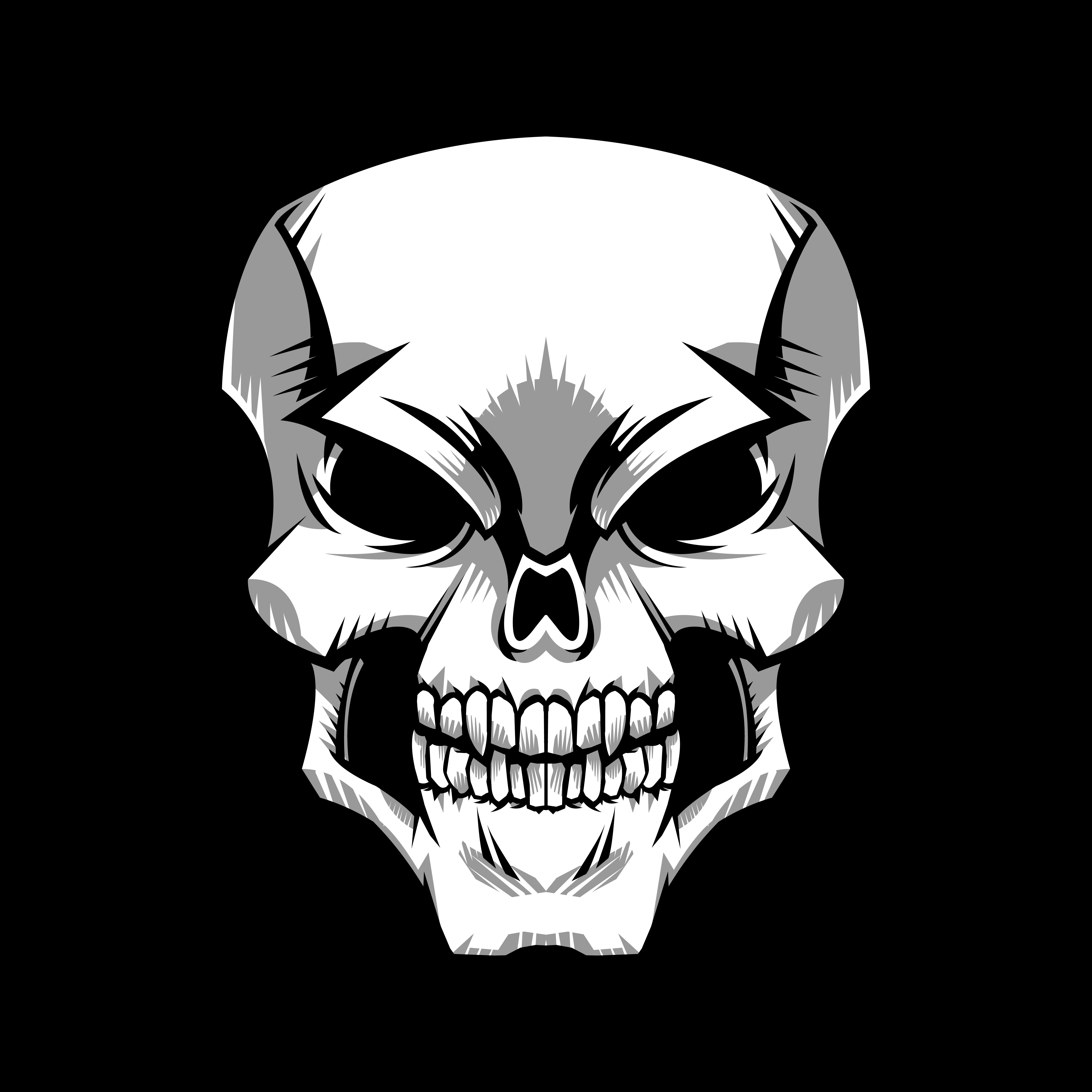 Skull graphic 552542 Vector Art at Vecteezy