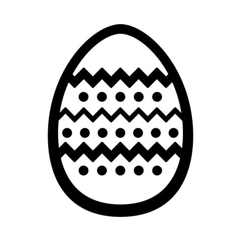 Easter Egg Vector Icon