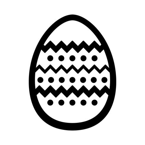 Easter Egg Vector Icon