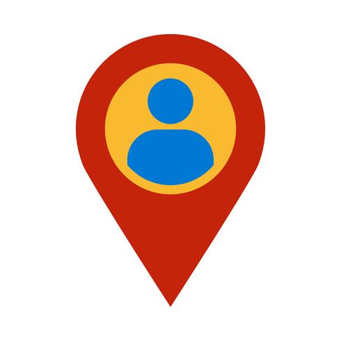 Geo Location Pin vector icon