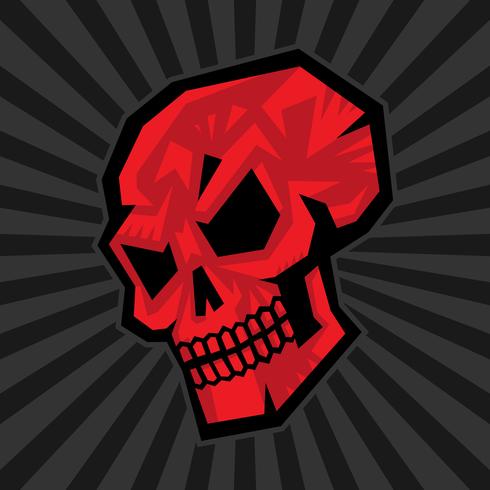 Skull graphic vector