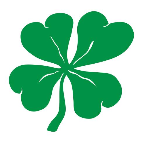 Lucky Irish Clover para el día de San Patricio vector