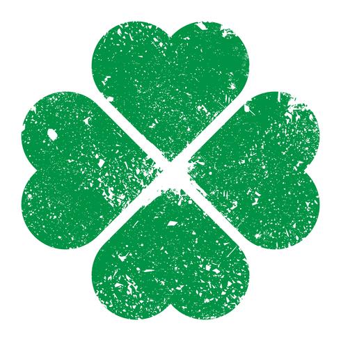 Lucky Irish Clover para el día de San Patricio vector