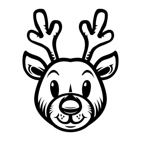 Christmas Reindeer vector