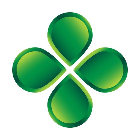 Lucky Irish Clover for St. Patrick's Day vector