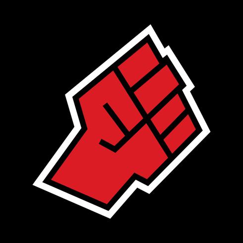 Raised Fist vector icon