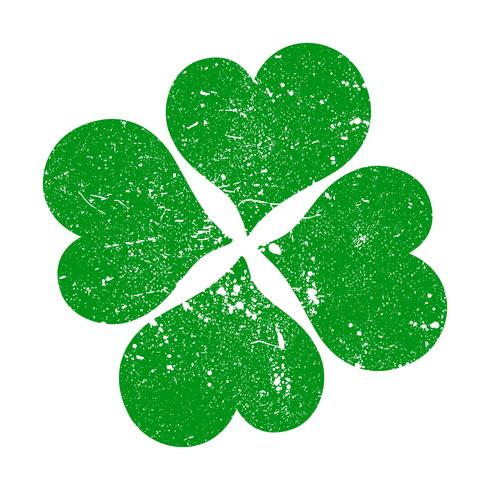 Lucky Irish Clover for St. Patrick's Day vector