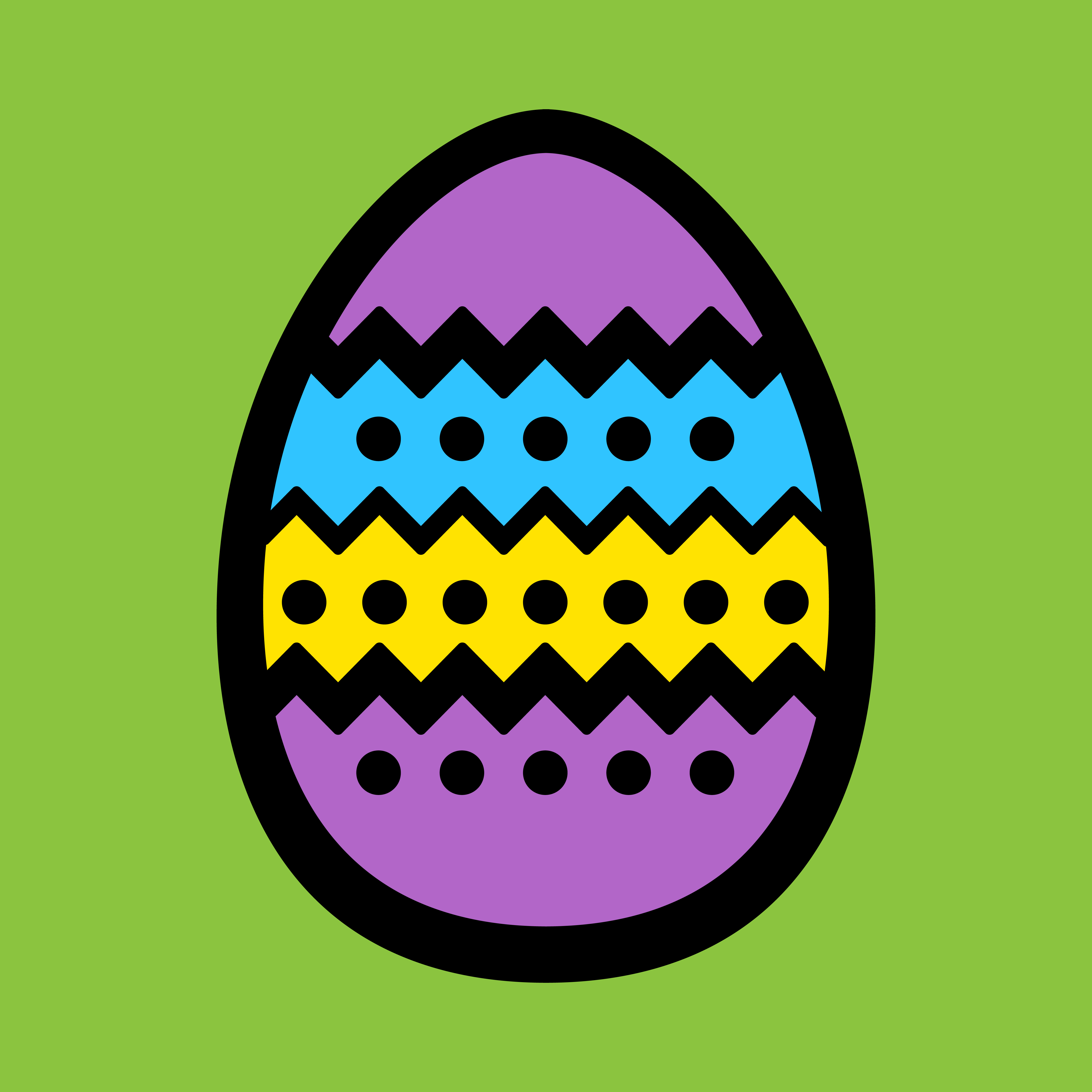 Easter Egg Vector Icon 552714 Vector Art at Vecteezy