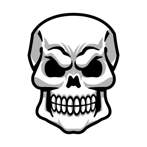 Skull graphic vector