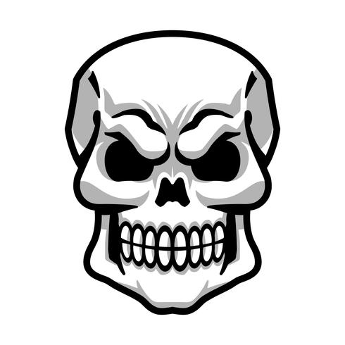 Skull graphic vector