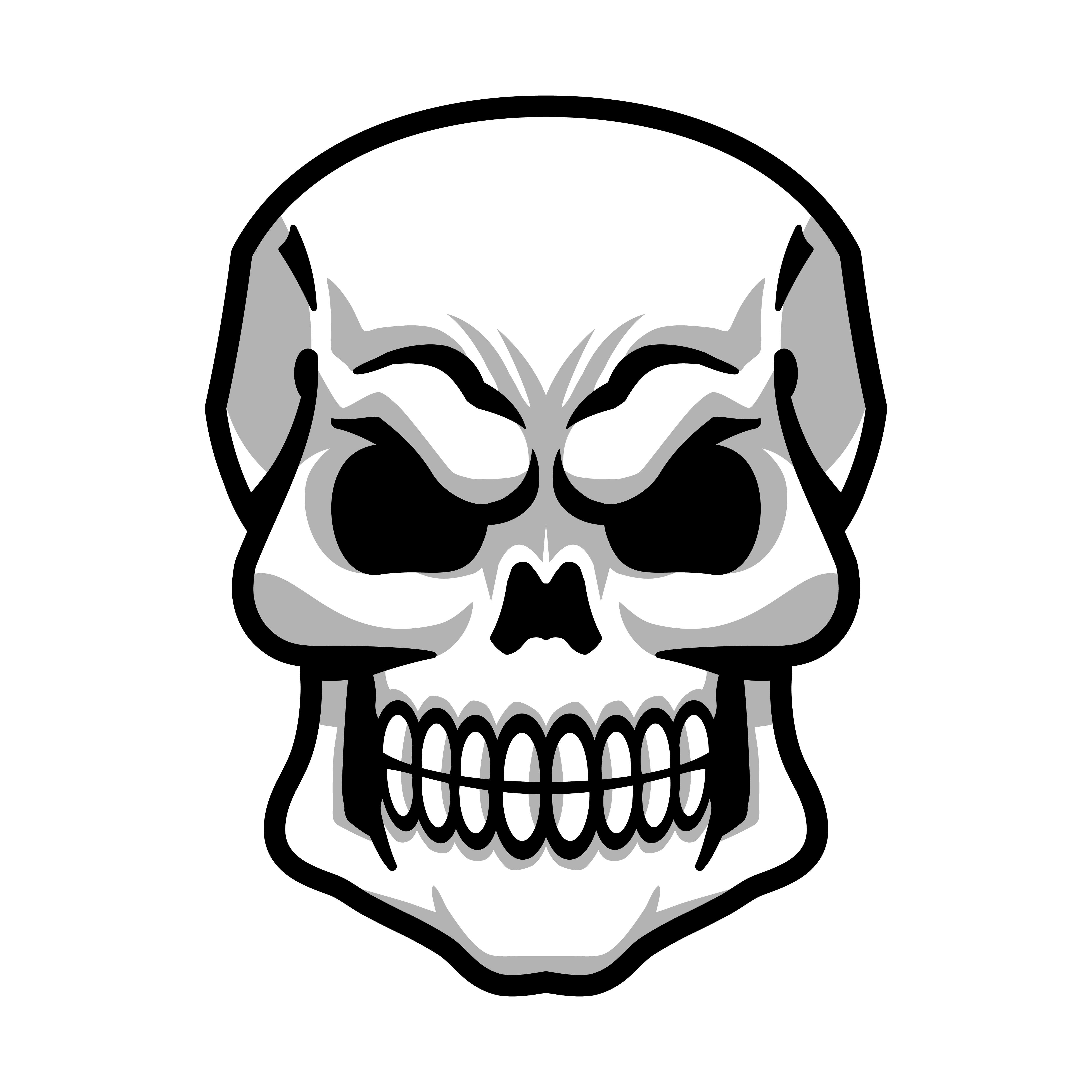 Download Skull graphic 552761 - Download Free Vectors, Clipart Graphics & Vector Art