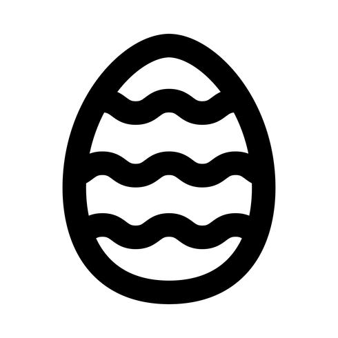 Easter Egg Vector Icon