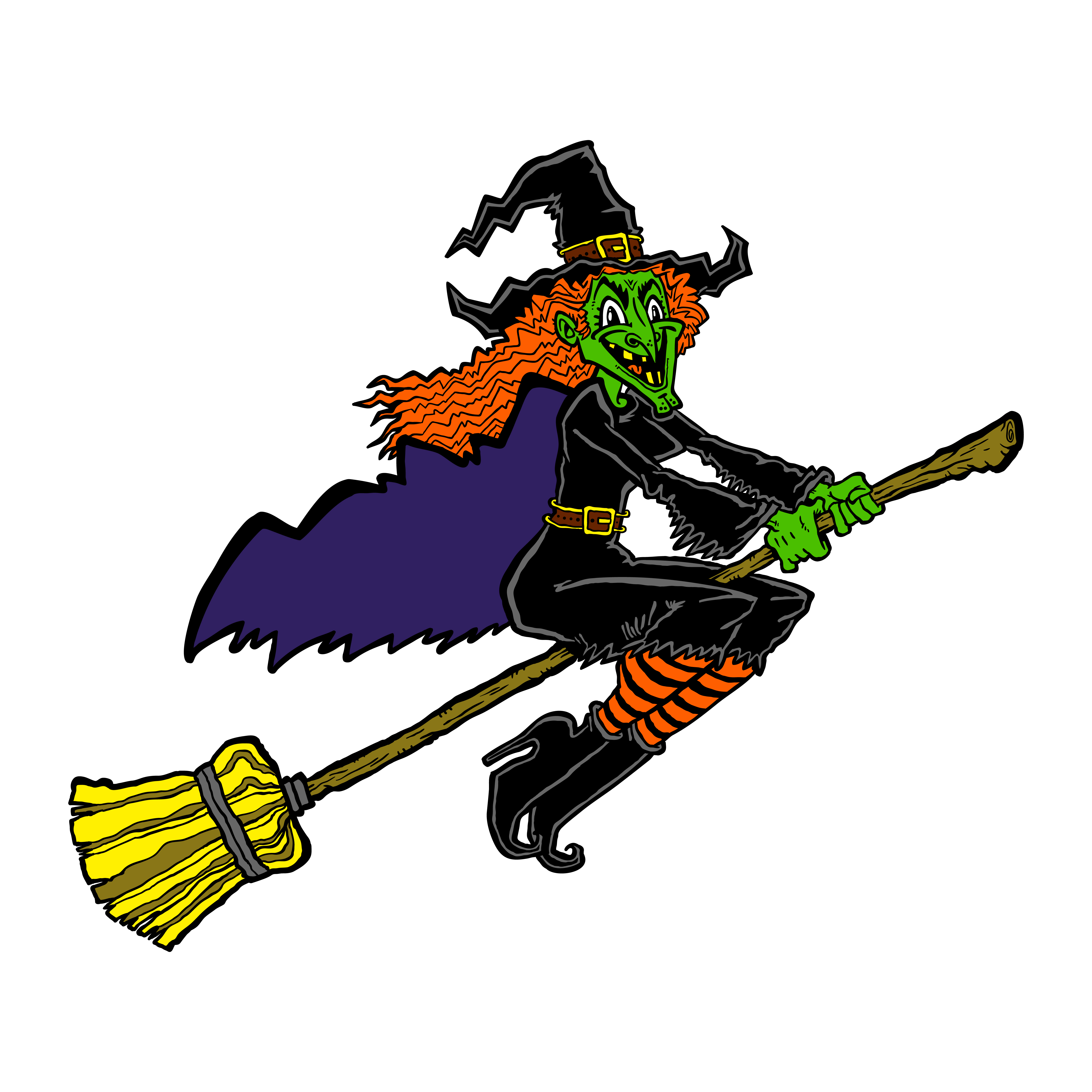 Cartoon Witch Tewsproduct