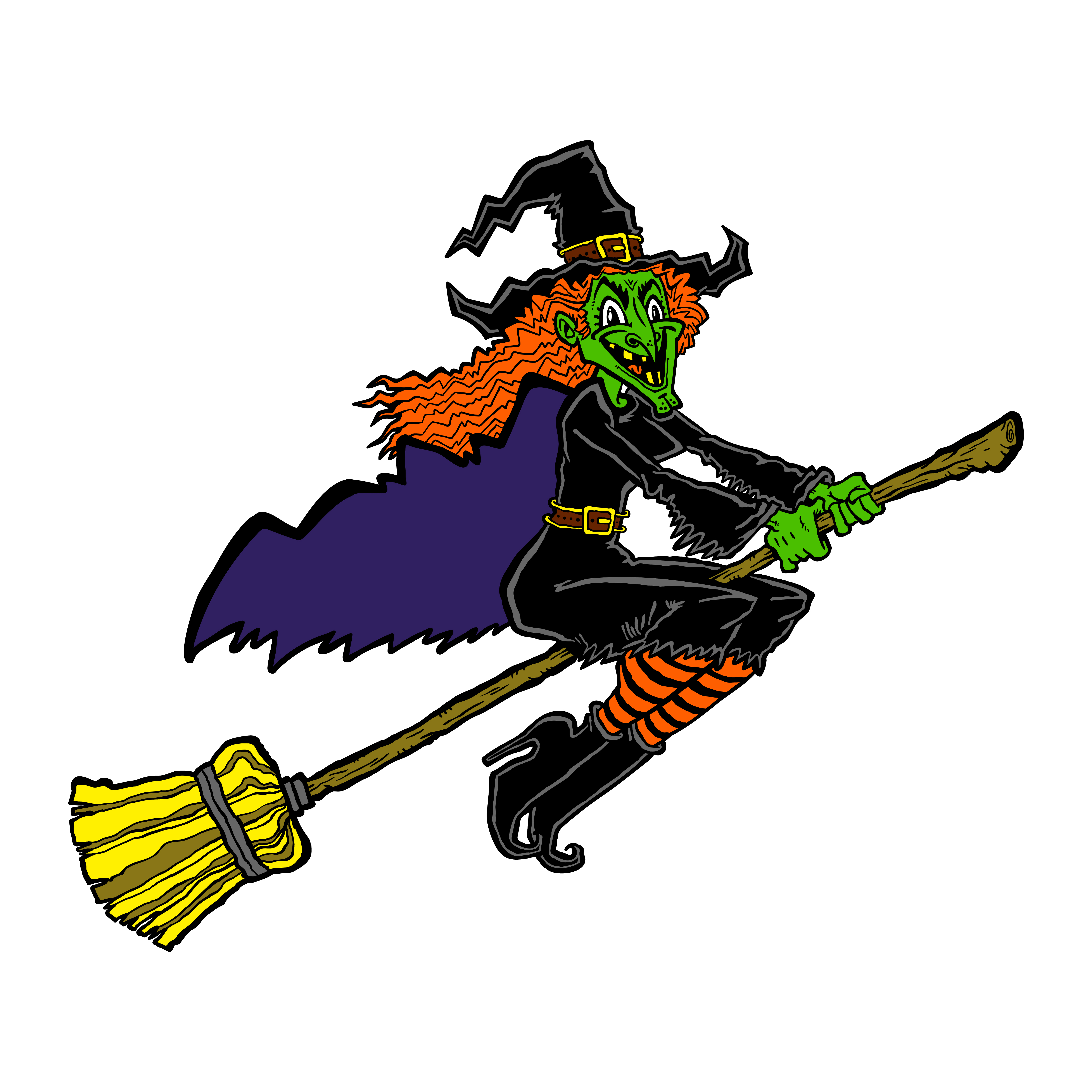 cartoon witch