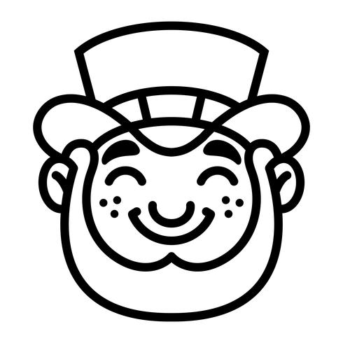 Leprechaun cartoon vector illustration