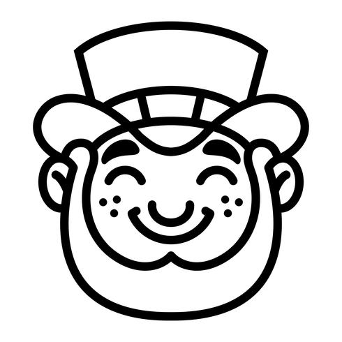 Leprechaun cartoon vector illustration