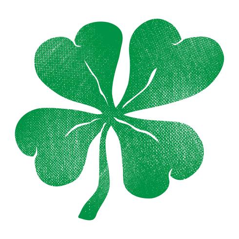 Lucky Irish Clover for St. Patrick's Day vector