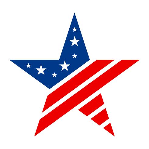 America star vector icon