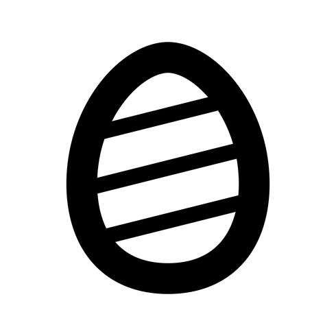 Easter Egg Vector Icon